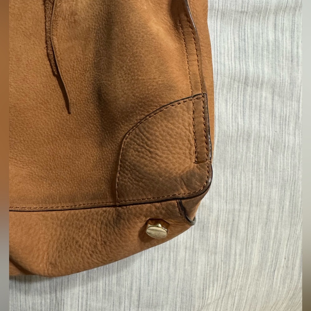 Rebecca Minkoff Brown Suede Leather Crossbody BoHo Bag - Picture 5 of 8
